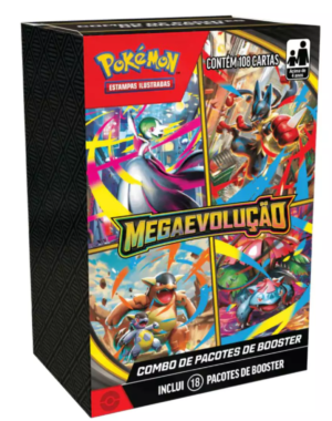 COMBO DE BOOSTER ME01 MEGAEVOLUCAO